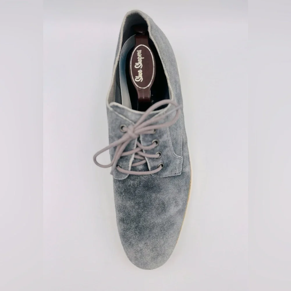 Cole Haan Grand.OS Original Gray Suede Oxford Shoes Men’s Size 11